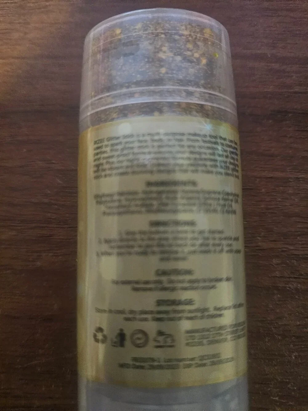 ikZee Glitter Stick – Gold Glow (Face, Body & Hair) 2Pk